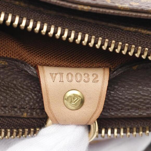 LOUIS VUITTON Brown Monogram Leather Shoulder Bag - Picture 5 of 11